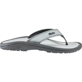 Men's OluKai Ohana Stone/Stone Synthetic