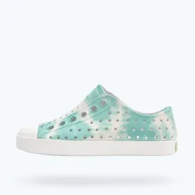 Native Shoes Shell White/Ocean Waves Children's Bloom Jefferson Shoe