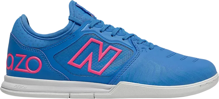New Balance Audazo V5  Pro IN 'Helium Pink Glow' Sneakers, Blue