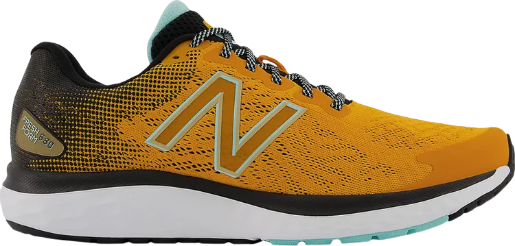 New Balance Fresh Foam 680v7 'Marigold Surf' Sneakers, Gold