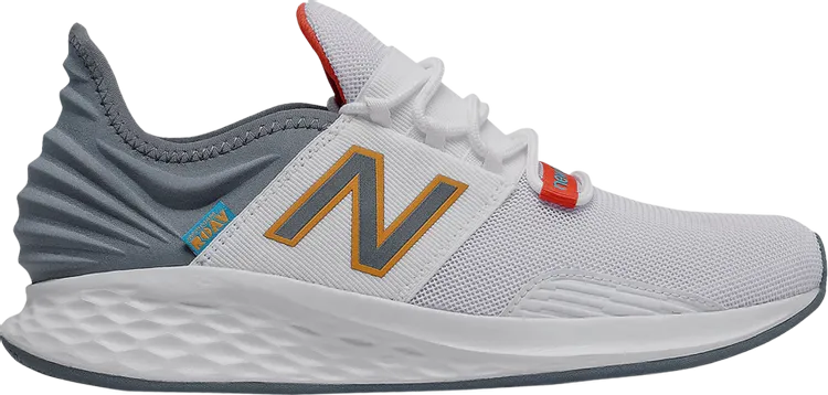 New Balance Fresh Foam Roav 'White Ocean Grey' Sneakers, White
