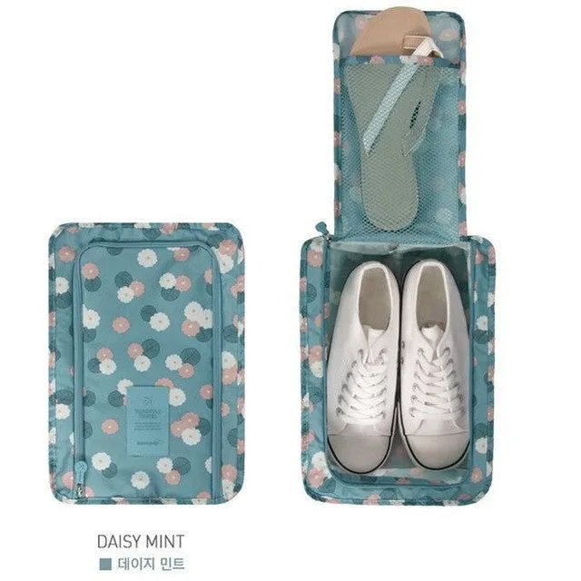 New Portable Waterproof zipper shoe bags pouch Storage Box Finishing Kit organizer shoes Bag holder travel accessories Women Men