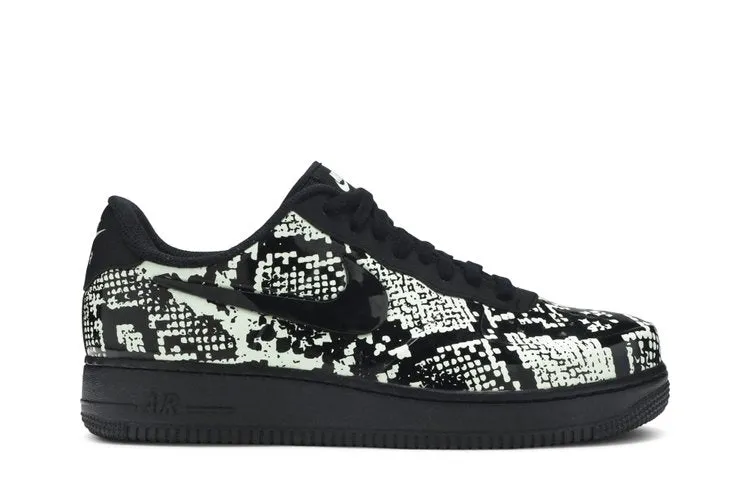 Nike Air Force 1 Foamposite Pro Cup 'Glow Snakeskin' Black