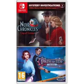 NSW Mystery Investigations 1: Noir Chronicles: City of Crime   Path of Sin: Greed