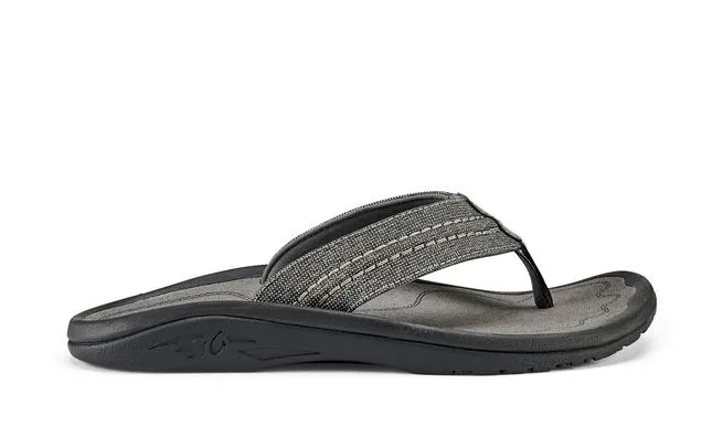 OluKai Mens Hokua Mesh Beach Sandal