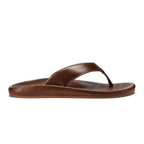 OluKai Mens ‘Ilikai Leather Sandals