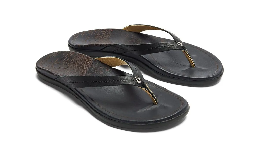 OluKai Womens Honoli'i Leather Beach Sandal