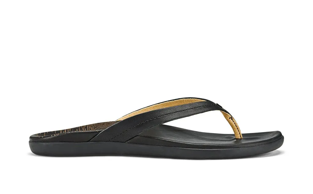 OluKai Womens Honoli'i Leather Beach Sandal