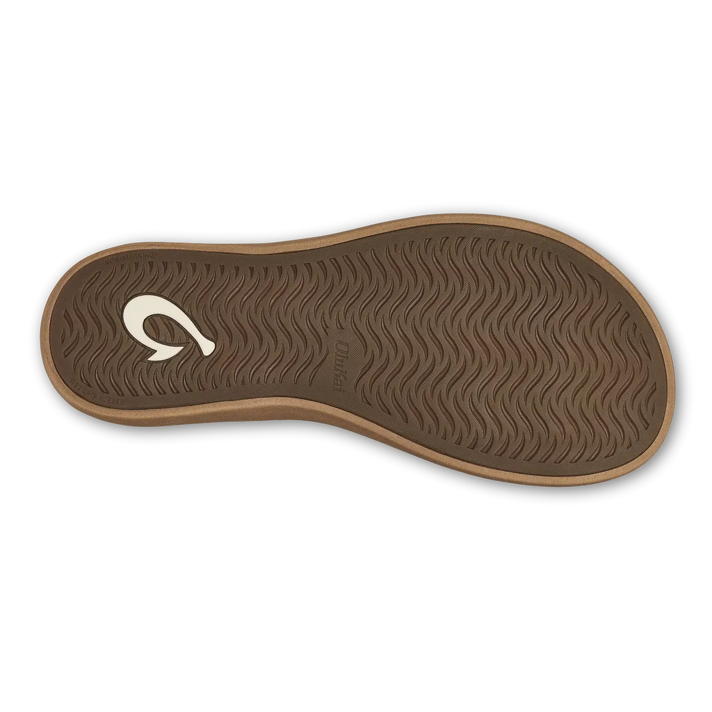 OluKai Womens Kāpehe Luana Leather Beach Sandal