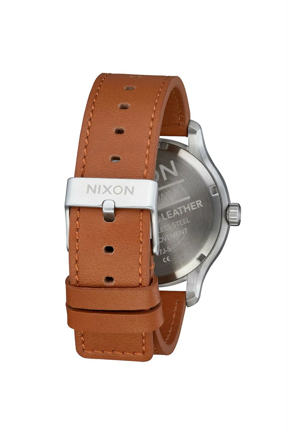 PATROL LEATHER WATCH - NAVY/SADDLE