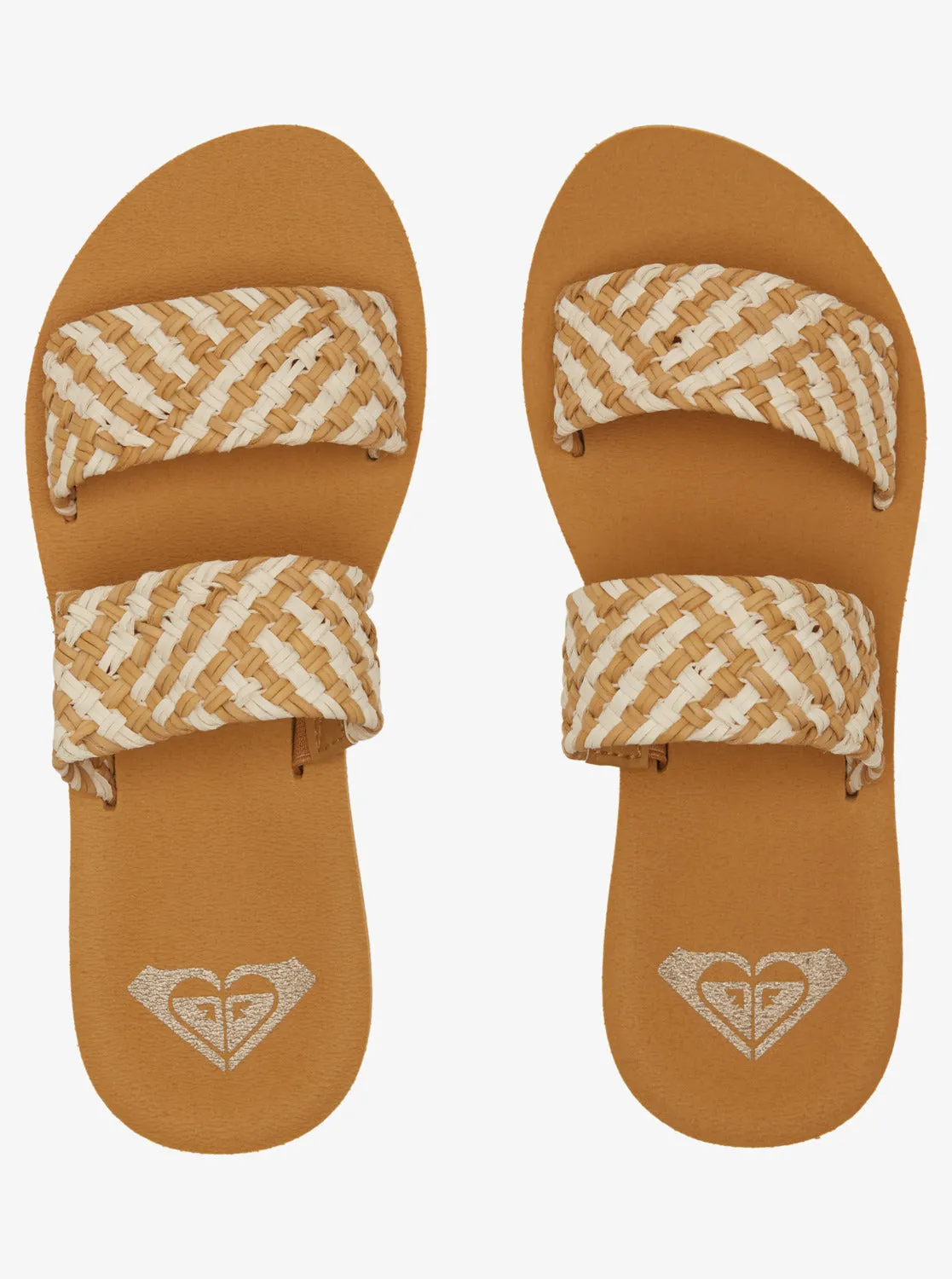 Porto II Slide Sandals - Natural