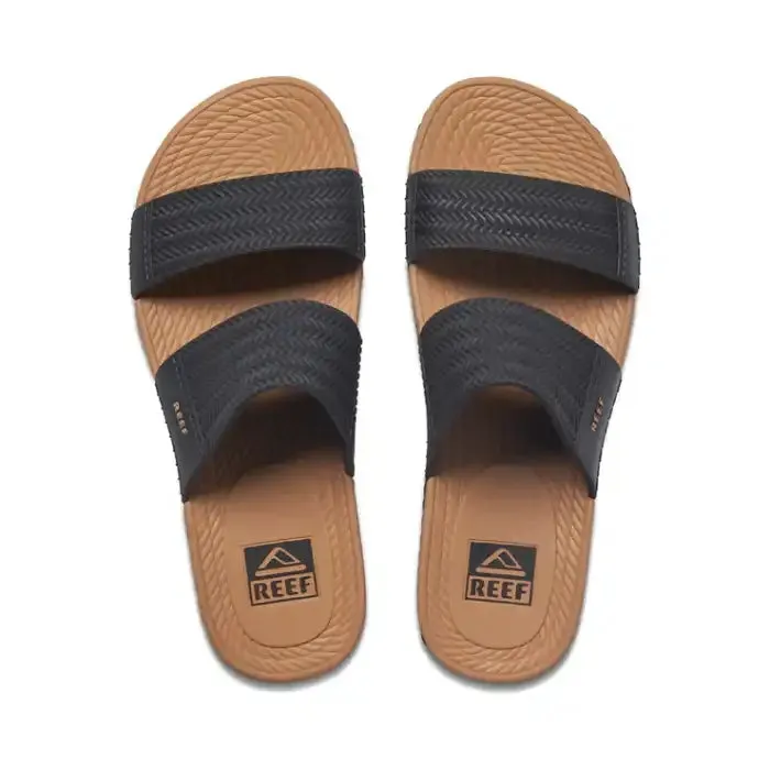 Reef - Water Vista Slide (Black/Tan)
