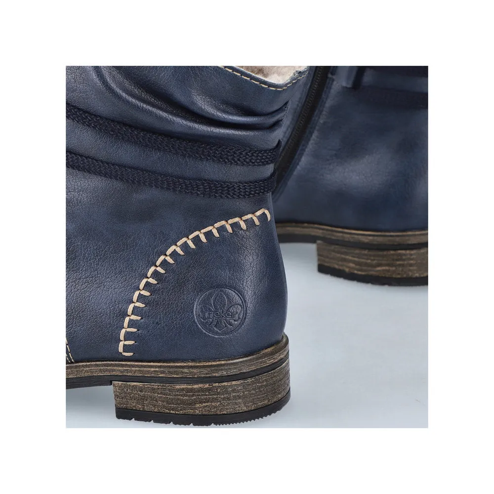 Rieker 72229-14 Navy