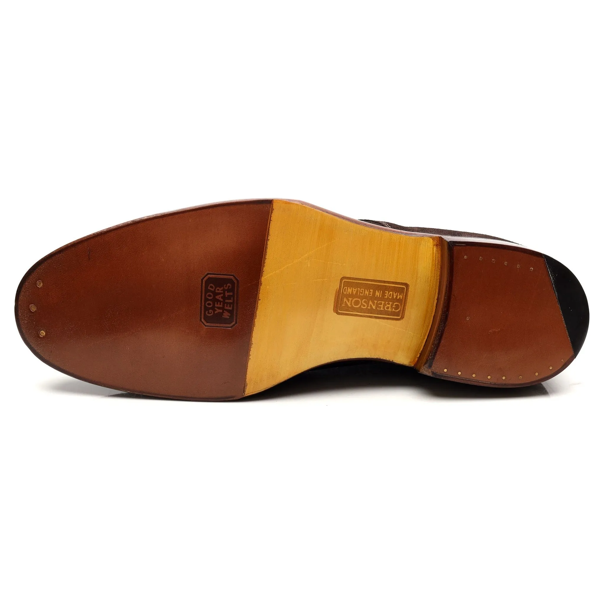 'Rosebery' Brown Suede Derby UK 7 F