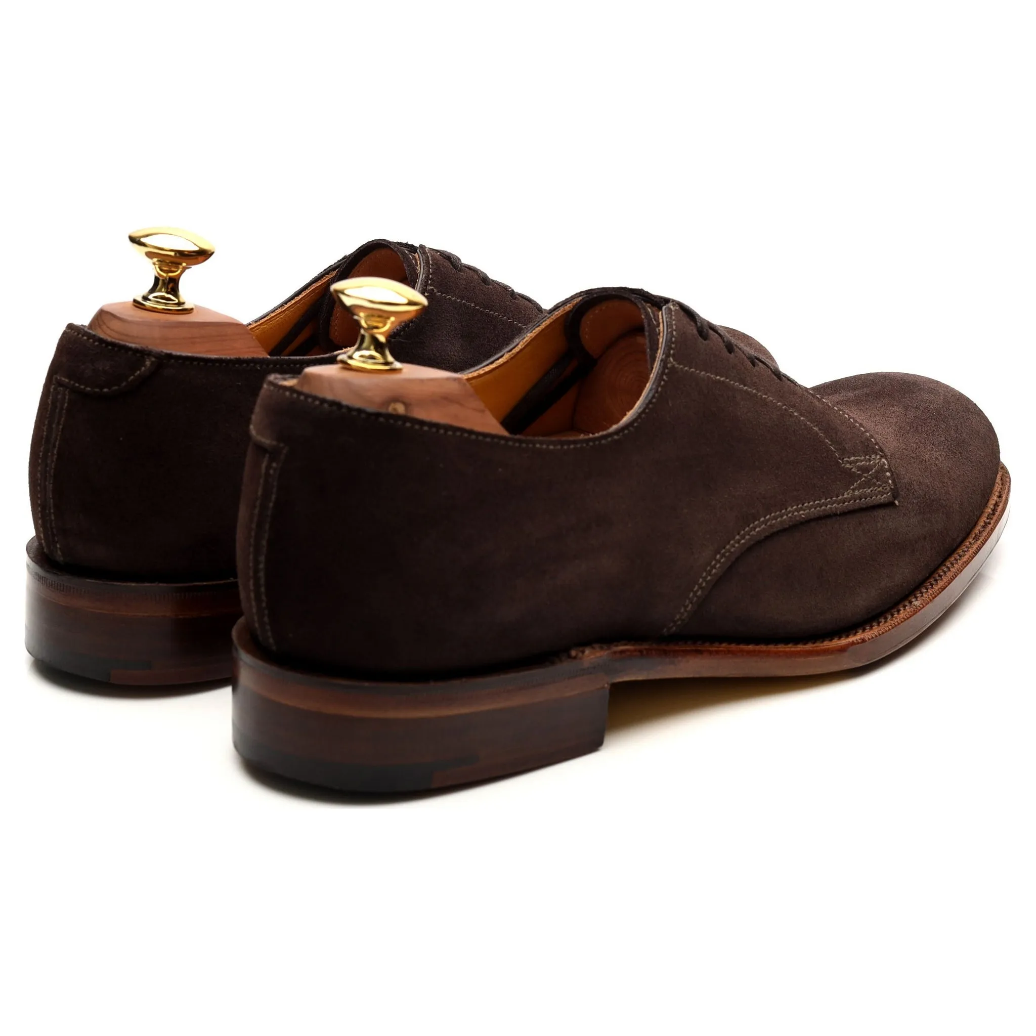 'Rosebery' Brown Suede Derby UK 7 F