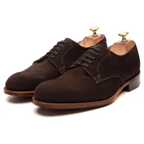 'Rosebery' Brown Suede Derby UK 7 F