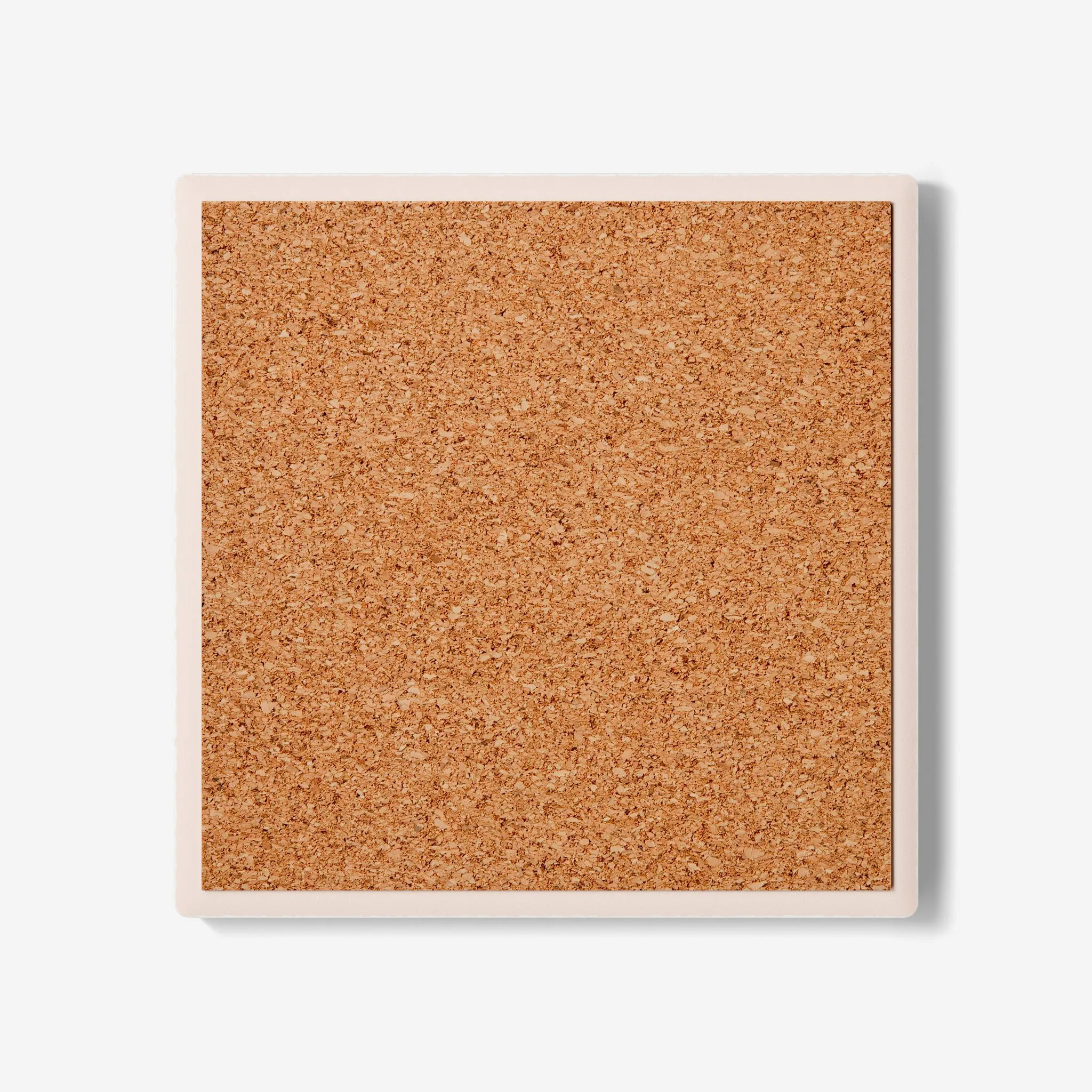 Sage Ocean Bloom Ceramic Coaster