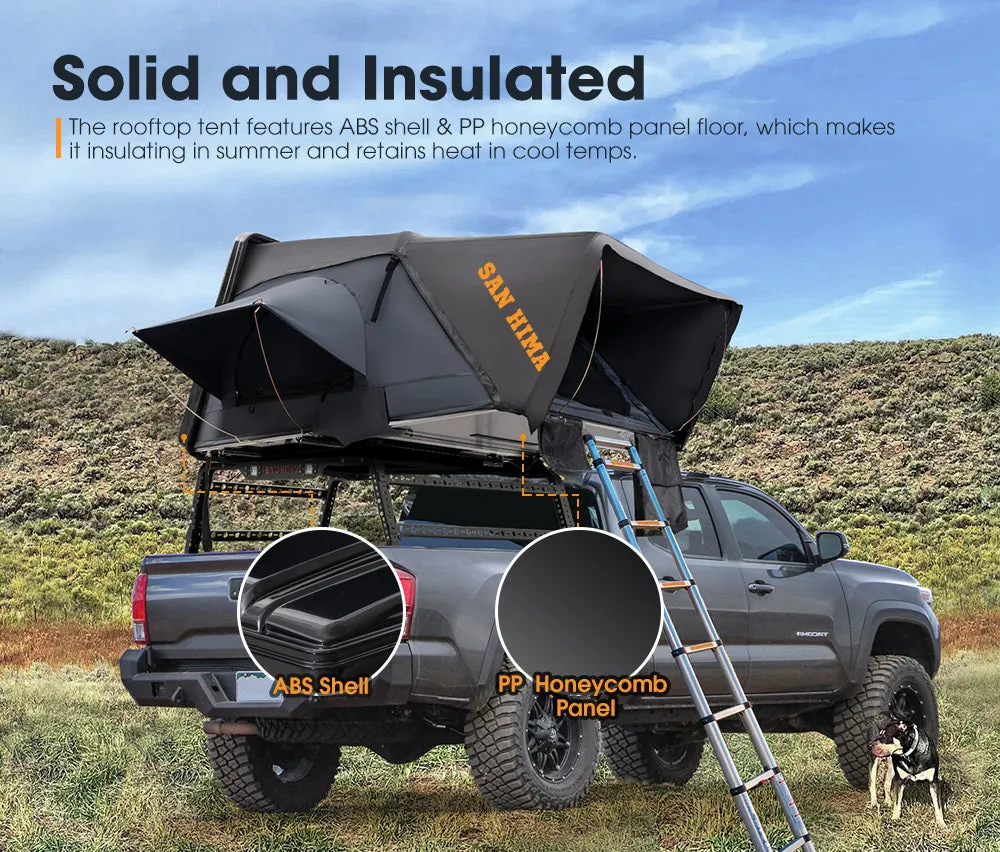 San Hima Jervis Gen 2 Roof Top Tent Hardshell Camping   Universal Ute Tub Rack