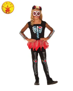 SCARED TO THE BONE SKELETON COSTUME, CHILD