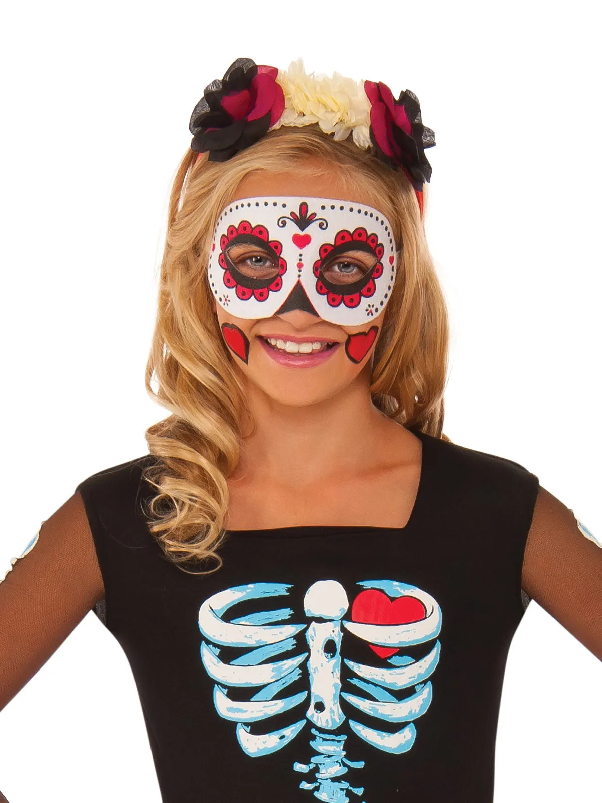 SCARED TO THE BONE SKELETON COSTUME, CHILD