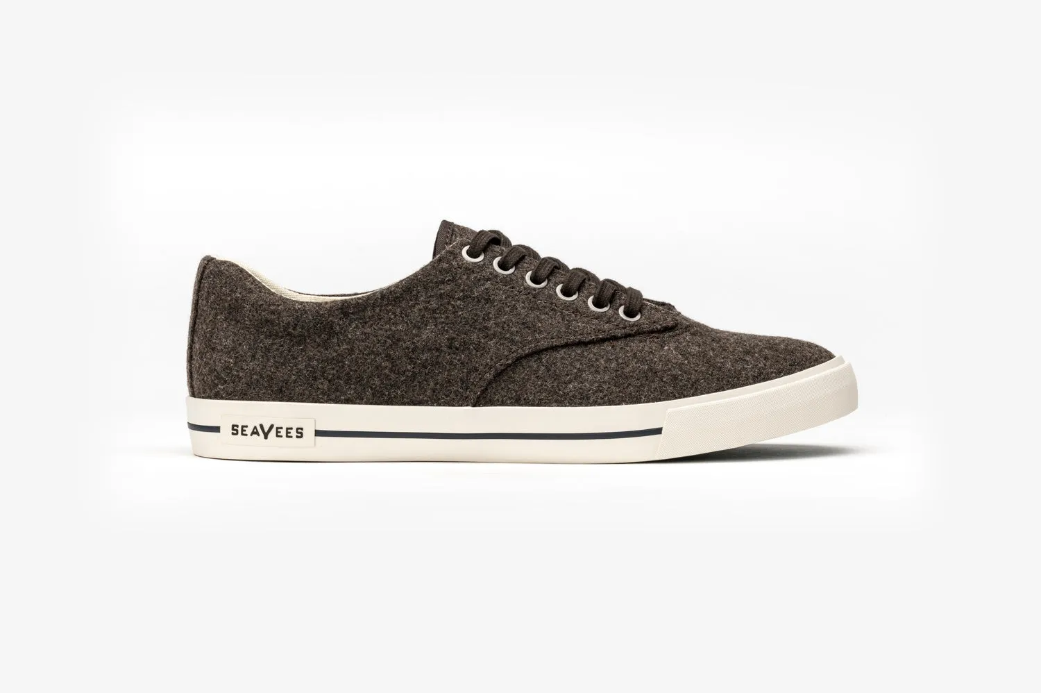 SeaVees   Grayers Limited Edition Hermosa Sneaker Varsity - Dark Earth Wool (Final Sale)