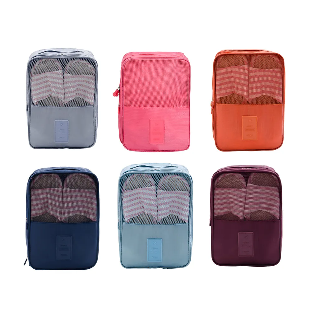 Shoe Bag with Mesh Cover