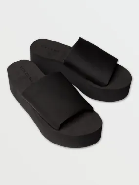 Simple Hi-Scraper Sandal - Black Out
