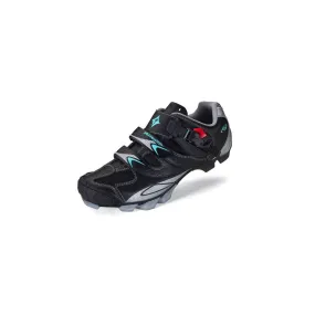 Specialized Motodiva Wmn MTB Shoe - Blk/Sil/Surf 36/6