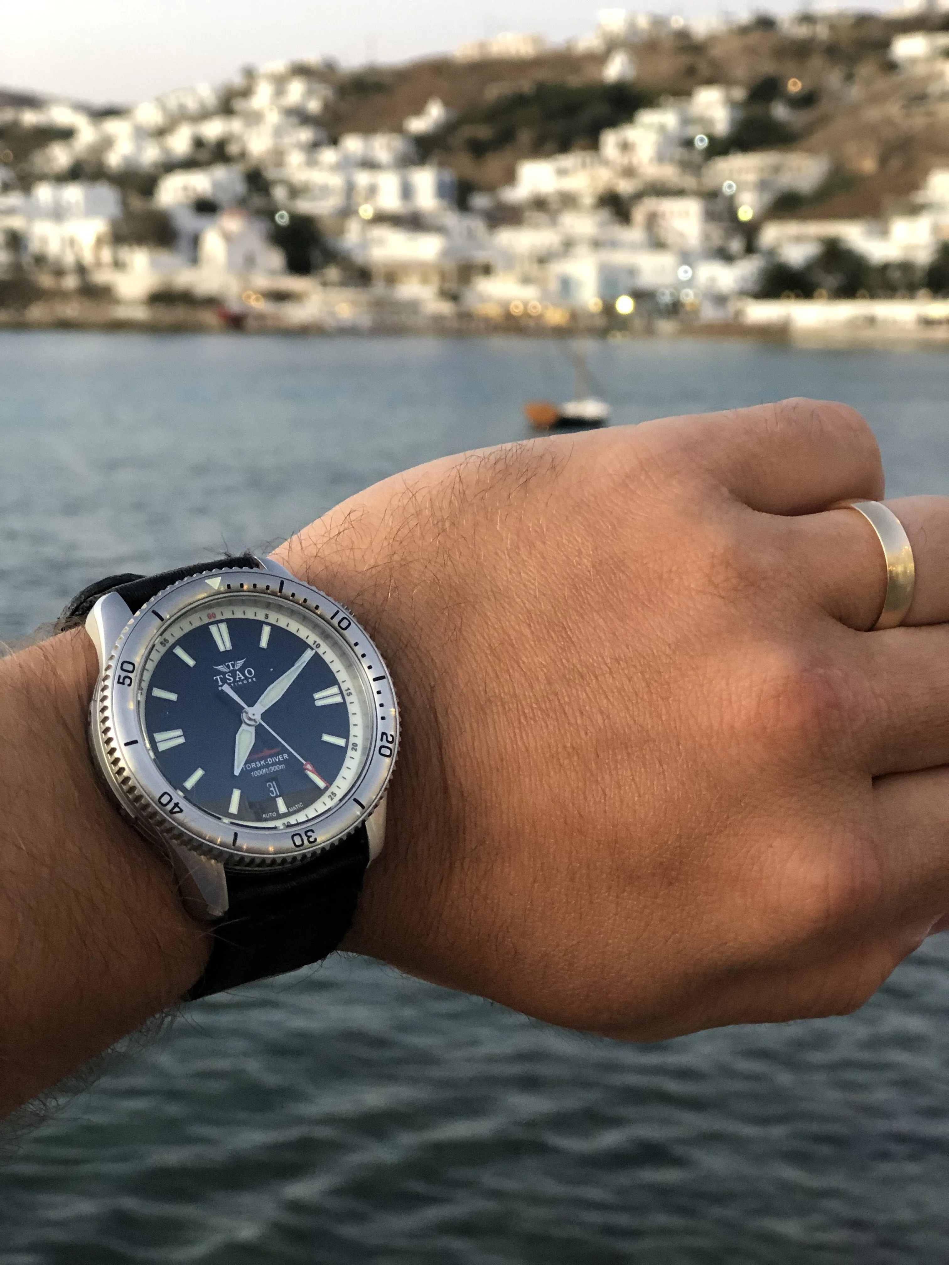 STEEL TORSK-DIVER - MIDNIGHT BLUE