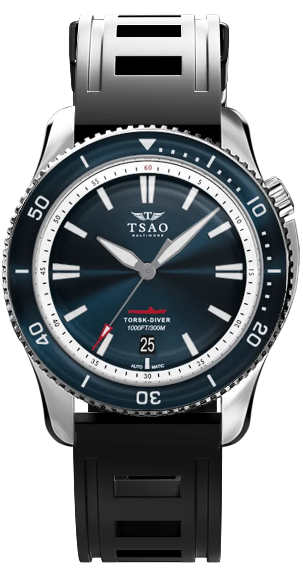 STEEL TORSK-DIVER - MIDNIGHT BLUE