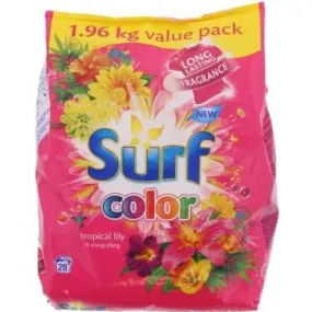 Surf Laundry Washing Powder Colours Tropical Lily & Ylang Ylangs