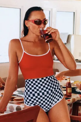 Tankini Surf Top - Red