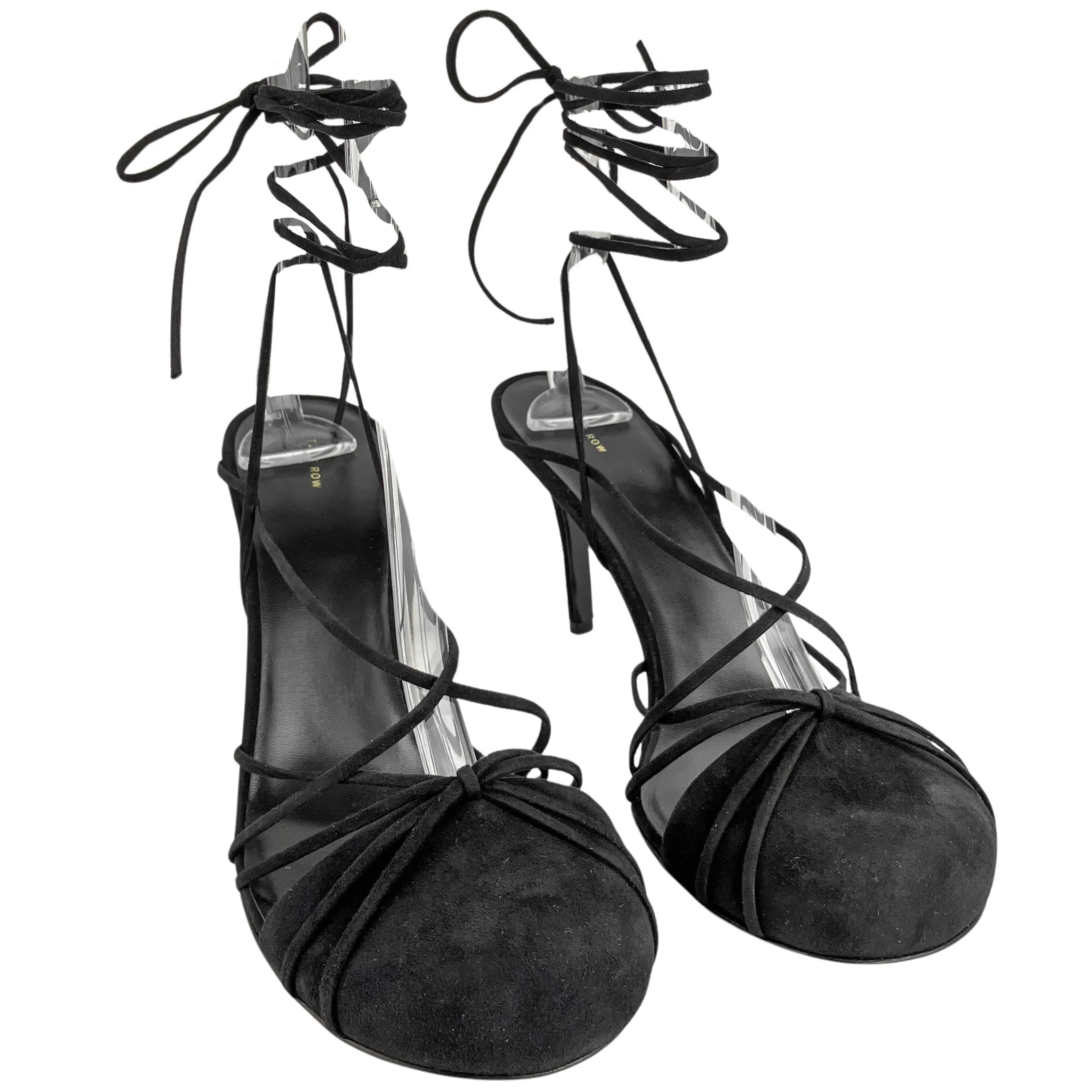 The Row Joan Sandals in Black