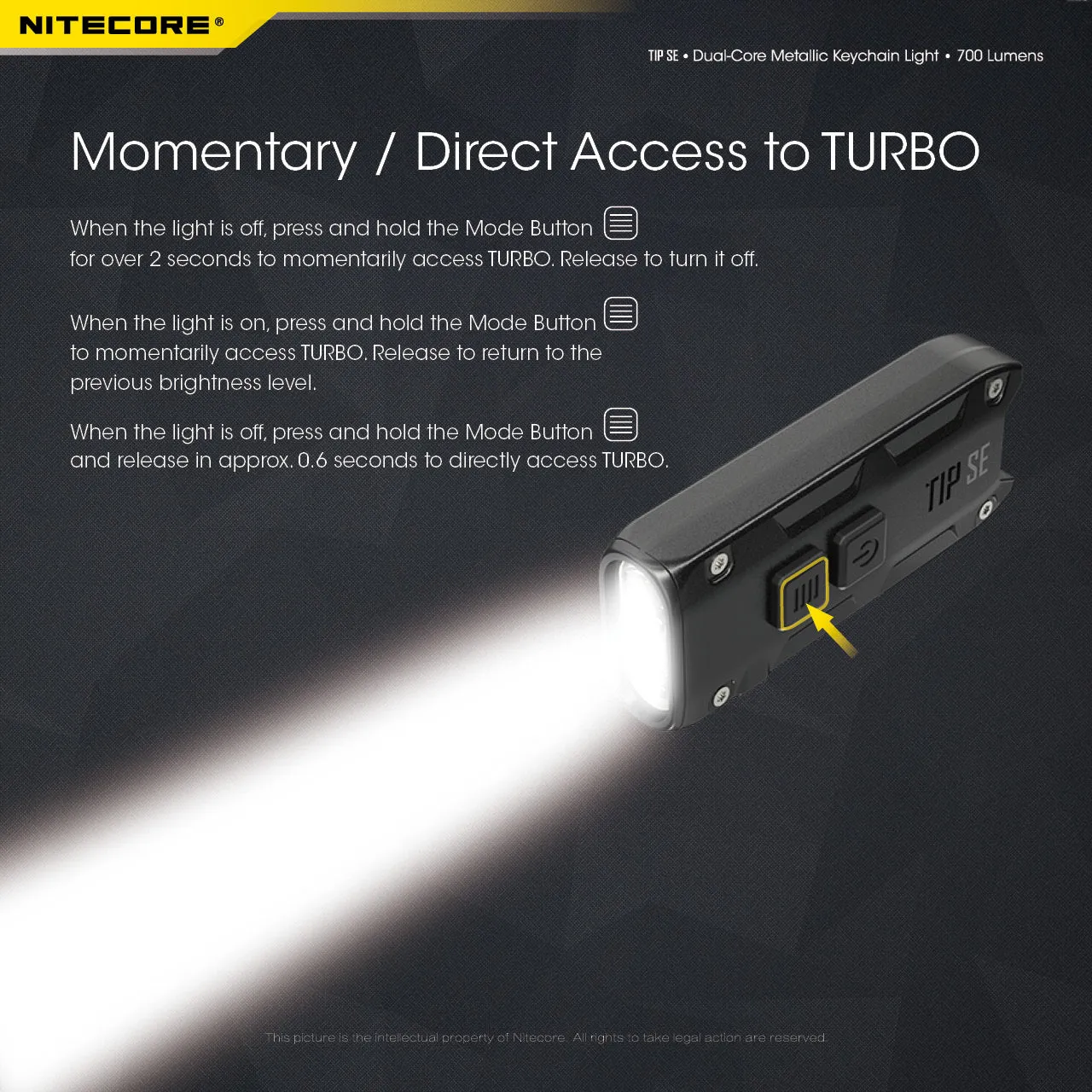 TIP SE (Grey) - 700 lumens