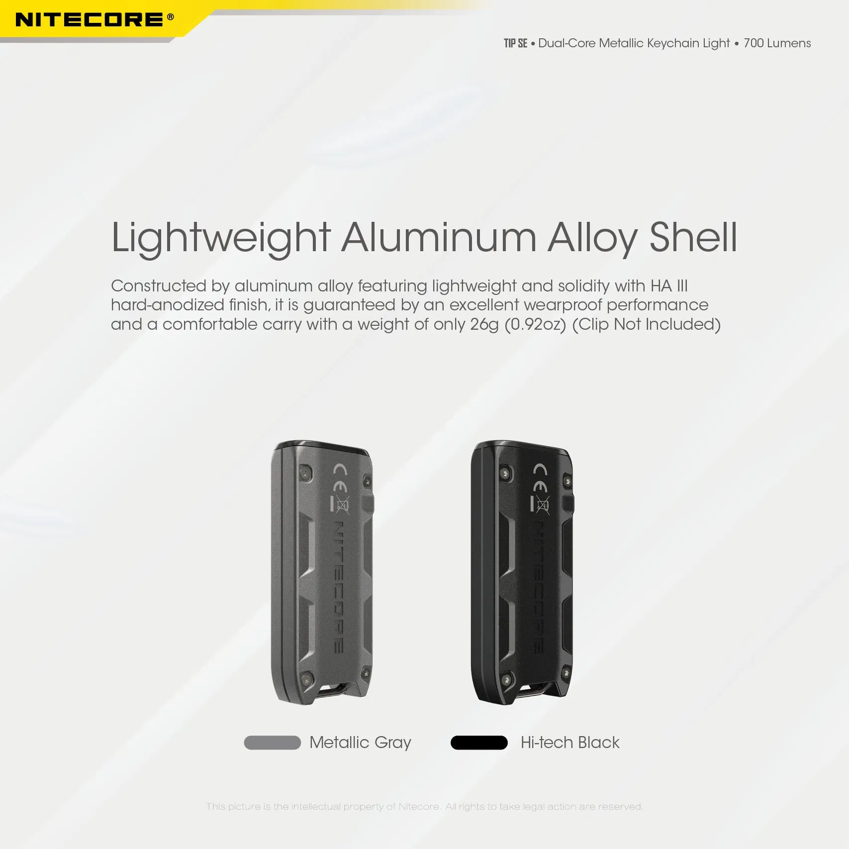 TIP SE (Grey) - 700 lumens