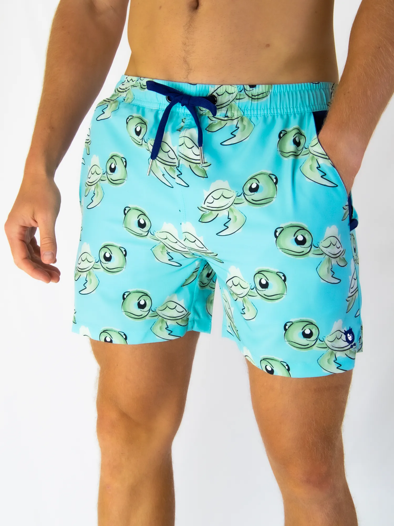 Turtles - Swim Shorts with Waterproof Pocket
