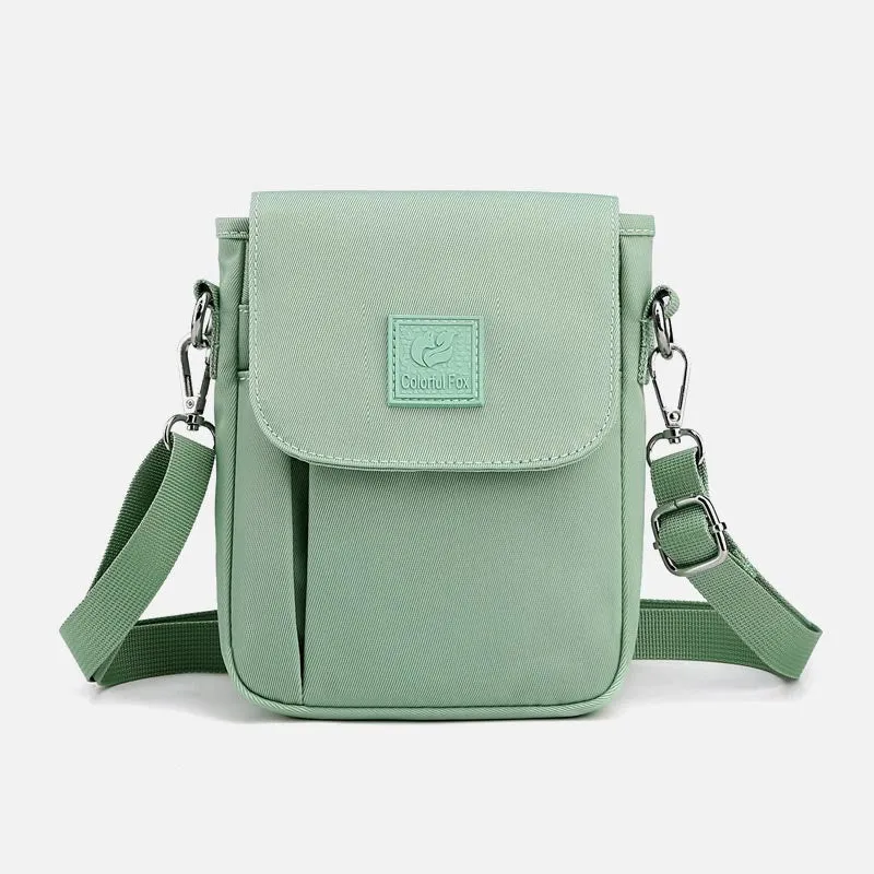 Waterproof Nylon Crossbody Bags Phone Bags with Adjustable Straps