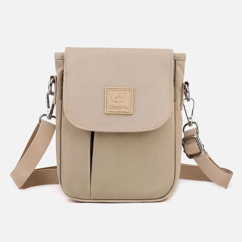 Waterproof Nylon Crossbody Bags Phone Bags with Adjustable Straps