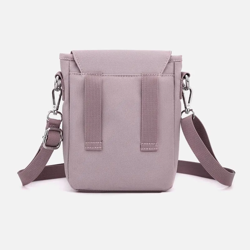 Waterproof Nylon Crossbody Bags Phone Bags with Adjustable Straps