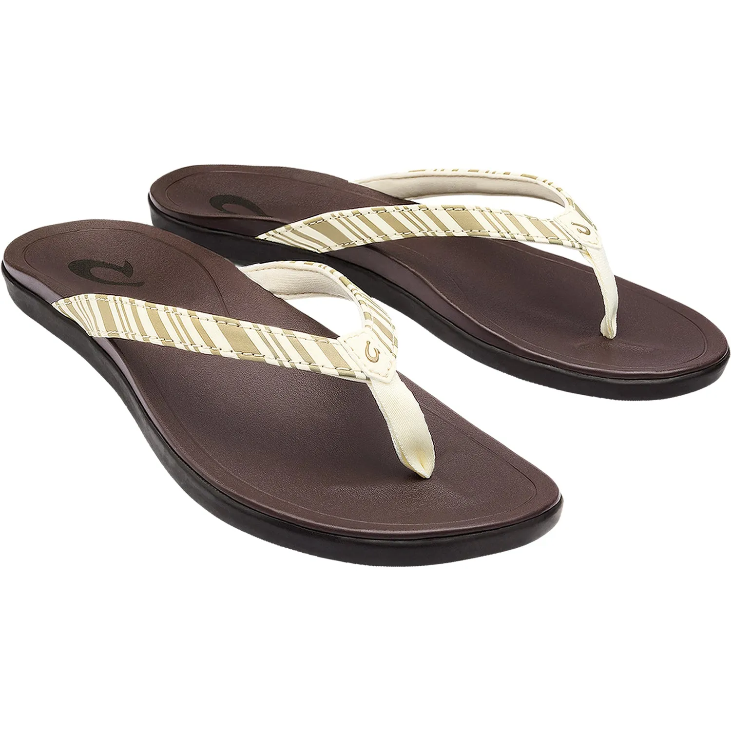 Women's OluKai Ho'opio Clay/Stripe Synthetic