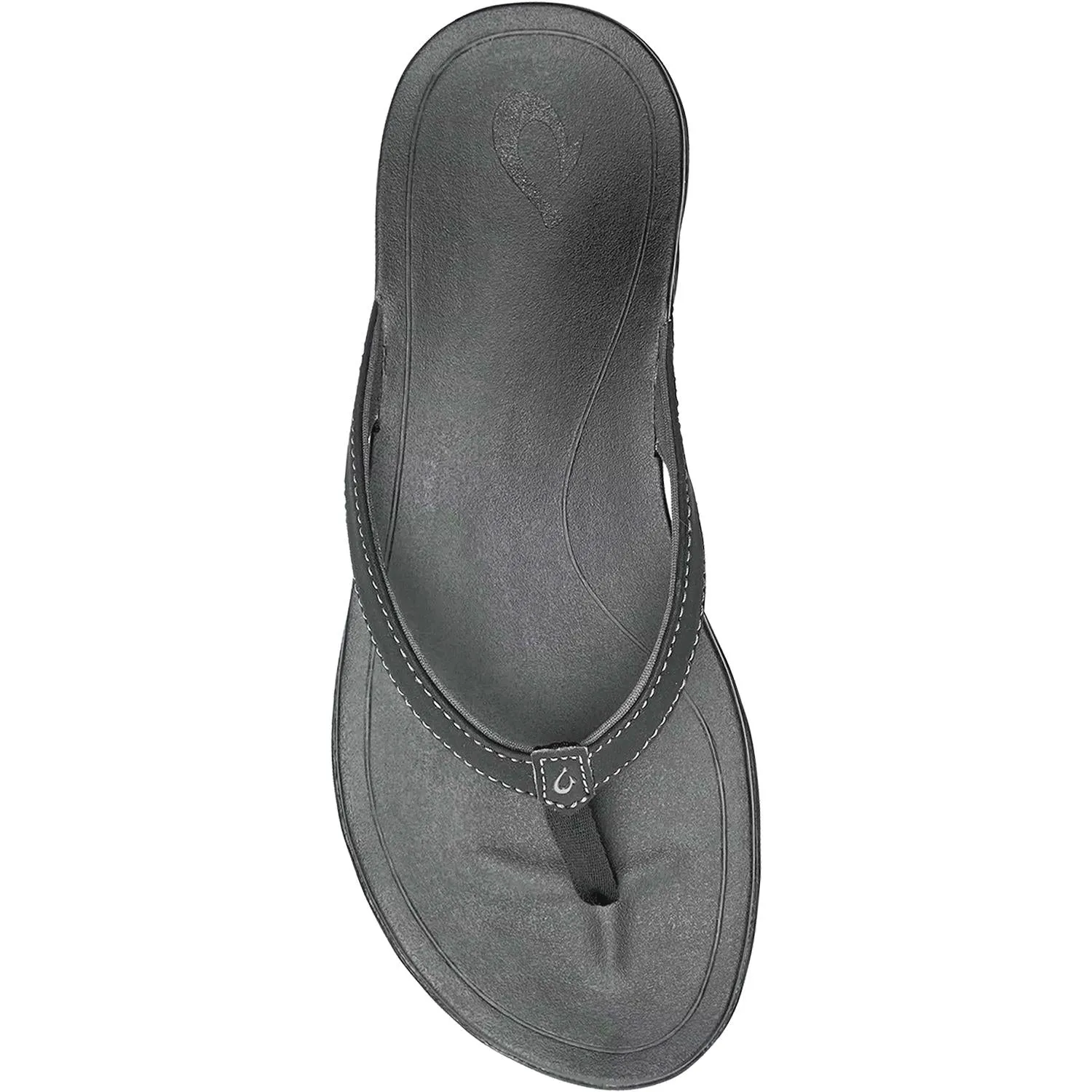 Women's OluKai Ho'opio Onyx/Onyx Synthetic