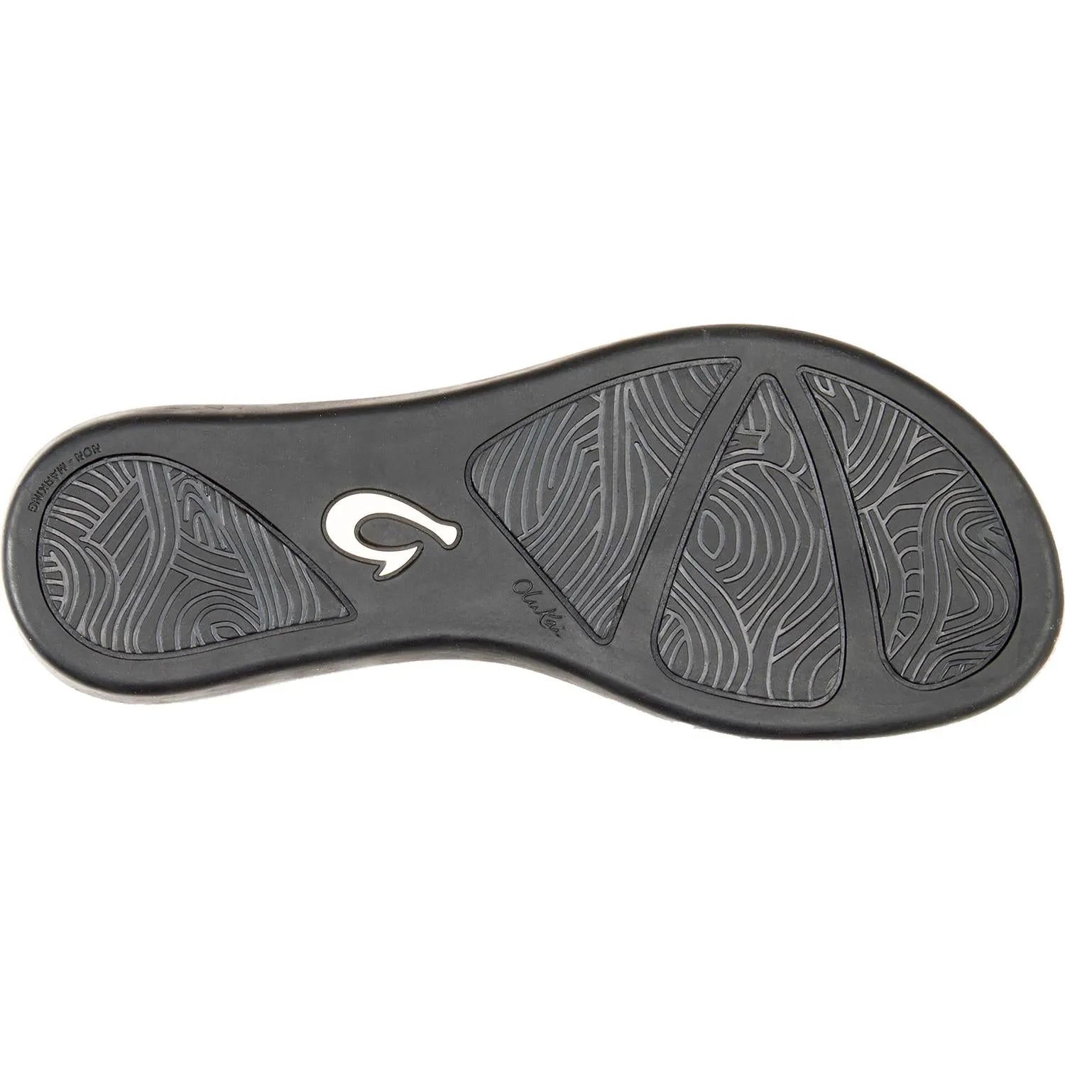 Women's OluKai Ho'opio White/Onyx Synthetic