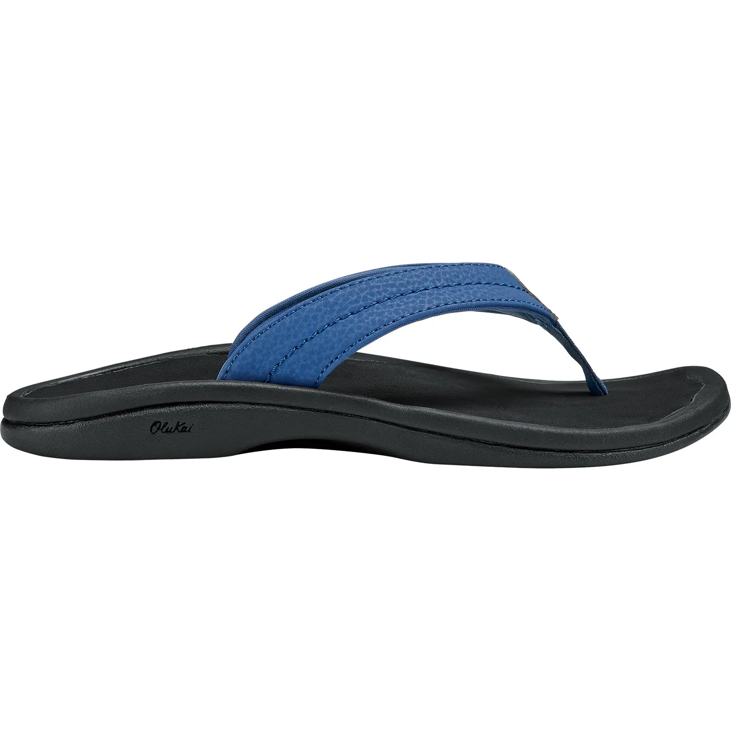 Women's Olukai Ohana Blue Mist/Black Synthetic