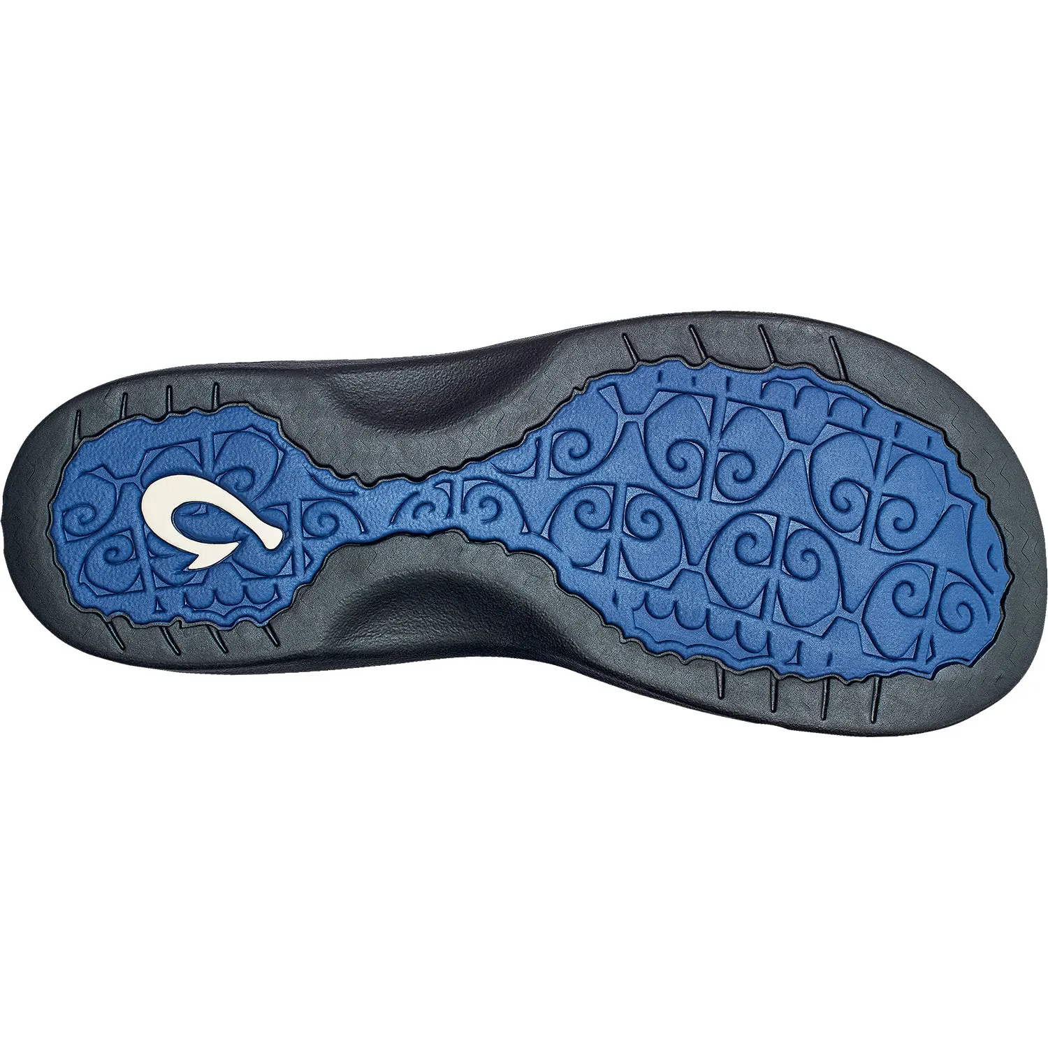 Women's Olukai Ohana Blue Mist/Black Synthetic