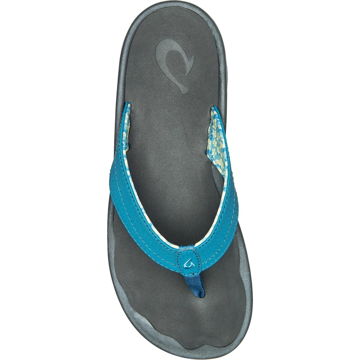 Women's OluKai Ohana Teal/Black Synthetic